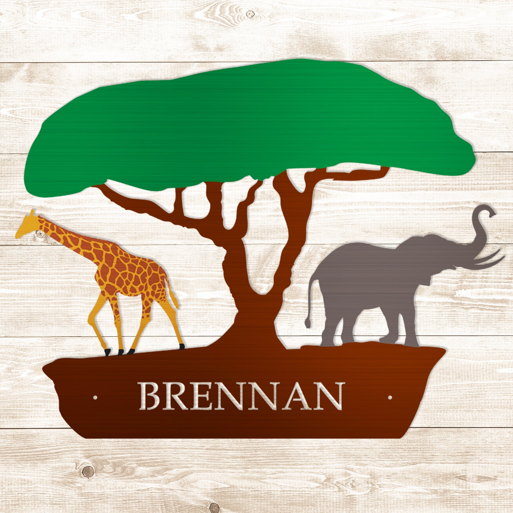 Africa - Personalized Metal Wall Art/Decor/Sign